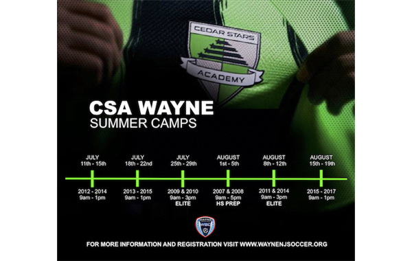 SUMMER CAMPS ARE HERE!